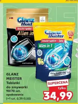 Kaufland Tabletki do zmywarki Glanz Meister Alles in 1 90 szt oferta