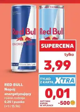 Kaufland Napój energetyzujący Red Bull Sugarfree oferta
