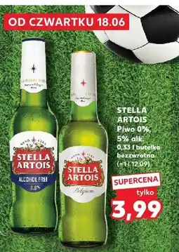 Kaufland Piwo bezalkoholowe Stella Artois Alcohol Free oferta