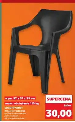 Kaufland Krzesło plastikowe Countryside oferta