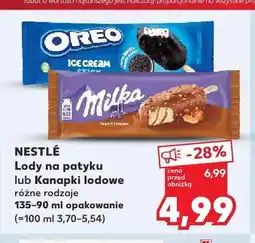 Kaufland Lody kanapka Oreo oferta