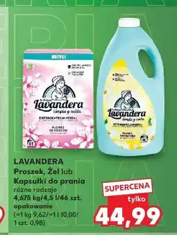 Kaufland Proszek do prania Lavandera Flores de Cerezo oferta