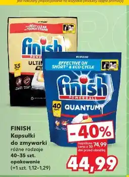 Kaufland Kapsułki do zmywarki Finish Ultimate Plus oferta