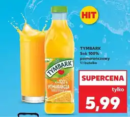 Kaufland Sok 100% pomarańczowy Tymbark oferta