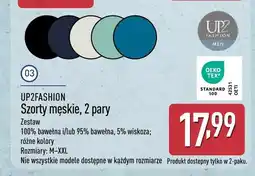 ALDI Szorty męskie UP2Fashion 2-pak oferta