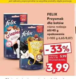 Kaufland Przysmak dla kotów Felix oferta