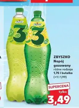 Kaufland Napój gazowany Zbyszko 3 Limonka oferta