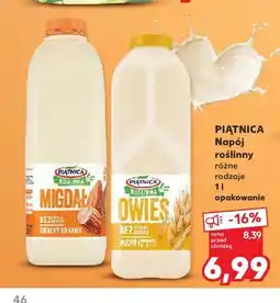Kaufland Napój roślinny migdałowy Piątnica oferta