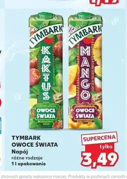 Kaufland Napój Tymbark Owoce Świata Kaktus oferta