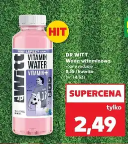 Kaufland Woda witaminowa Dr Witt oferta