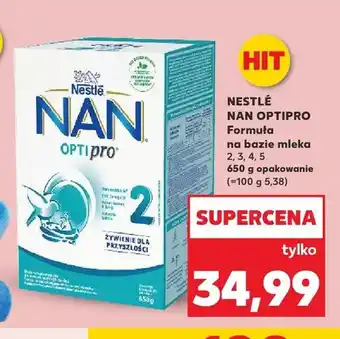 Kaufland Formuła na bazie mleka Nestlé NAN Optipro 2 oferta
