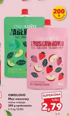 Kaufland Mus owocowy Owolovo Jabłkowy oferta