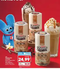 Kaufland Kawa GBS Frappe High Caffeine o smaku lodów waniliowych oferta