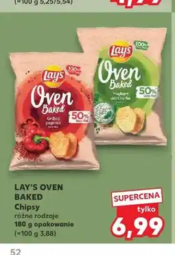 Kaufland Chipsy Lay's Oven Baked Grilled Paprika oferta