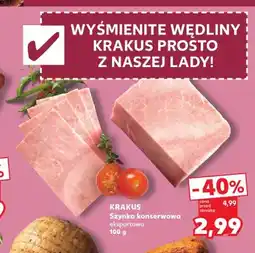 Kaufland Szynka konserwowa eksportowa Krakus oferta