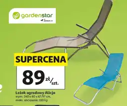 Auchan Leżak ogrodowy oferta