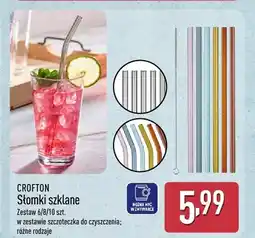 ALDI Słomki szklane Crofton oferta