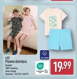ALDI Piżama dziecięca L&D oferta