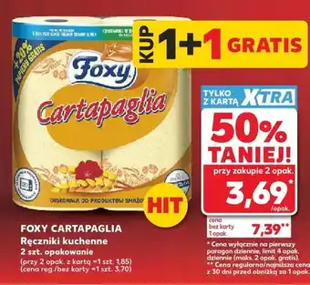 Kaufland Ręczniki kuchenne Foxy Cartapaglia oferta