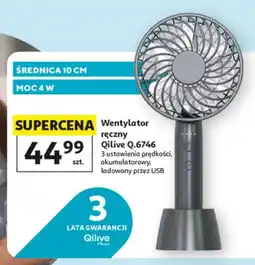 Auchan Wentylator ręczny Qilive Q.6746 oferta