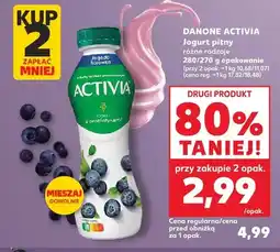 Kaufland Jogurt pitny Danone Activia oferta