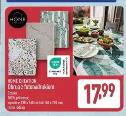 ALDI Obrus z fotonadrukiem Home Creation oferta