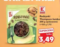 Kaufland Rodzynki Thompson Jumbo K-Classic oferta