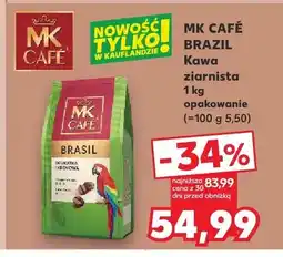 Kaufland Kawa ziarnista MK Café Brazil oferta