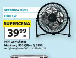 Auchan Wentylator Qilive oferta