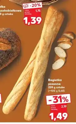 Kaufland Bagietka pszenna oferta