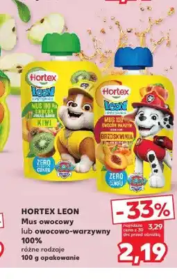 Kaufland Mus owocowy Hortex Leon Kiwi oferta