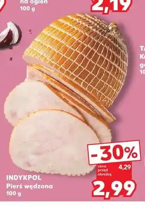 Kaufland Pierś wędzona Indykpol oferta