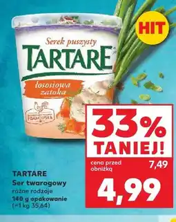 Kaufland Ser twarogowy Tartare łososiowa zatoka oferta