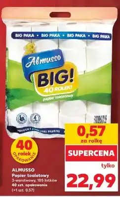 Kaufland Papier toaletowy Almusso BIG! oferta