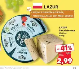 Kaufland Ser pleśniowy błękitny Lazur oferta