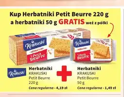 Intermarche Herbatniki Krakuski Petit Beurre oferta
