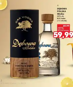 Kaufland Wódka Dębowa oferta