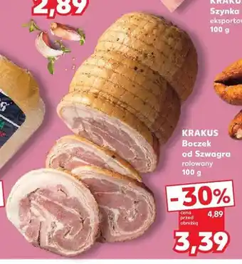 Kaufland Boczek od Szwagra rolowany Krakus oferta