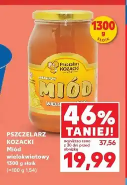 Kaufland Miód wielokwiatowy Pszczelarz Kozacki oferta
