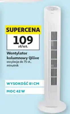 Auchan Wentylator kolumnowy Qilive oferta