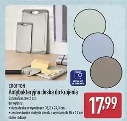 ALDI Antybakteryjna deska do krojenia Crofton oferta
