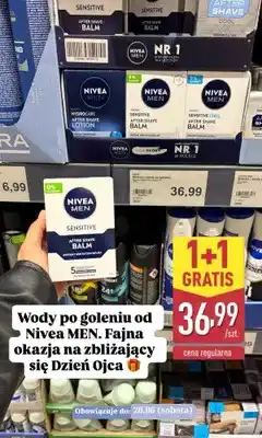 ALDI Balsam po goleniu Nivea Men Sensitive oferta