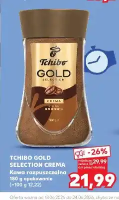 Kaufland Kawa rozpuszczalna Tchibo Gold Selection Crema oferta