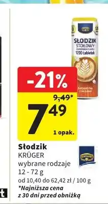 Słodzik stołowy Krüger