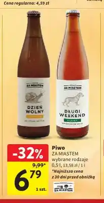 Intermarche Piwo Za Miastem Dzień Wolny Pszeniczne oferta
