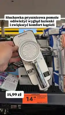 Biedronka Słuchawka prysznicowa Smukee Home oferta