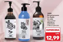 Kaufland Żel pod prysznic Yope oferta