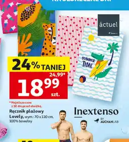 Auchan Ręcznik Inextenso oferta