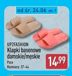 ALDI Klapki basenowe damskie UP2FASHION oferta