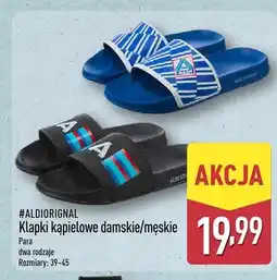 ALDI Klapki kąpielowe damskie/męskie ALDIoriginal oferta